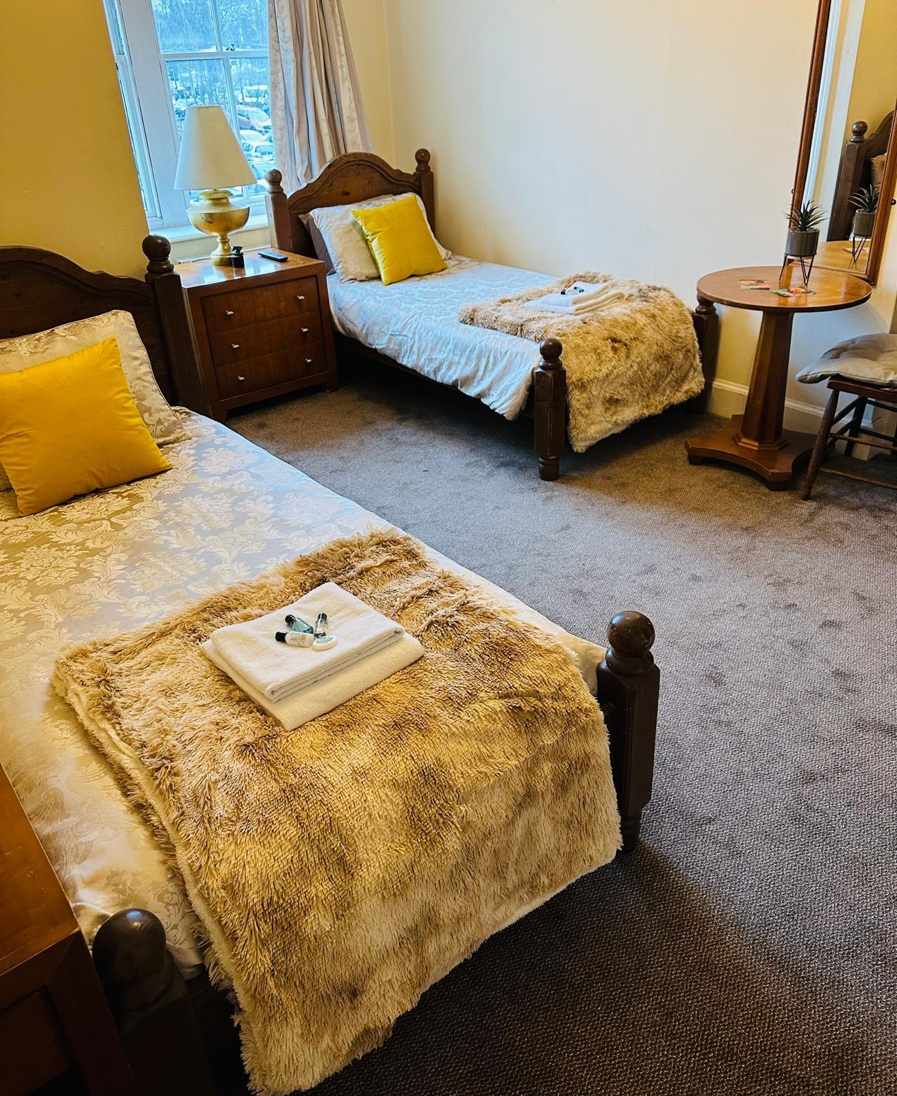 Economy Twin Room En-suite with shower (Room Only)