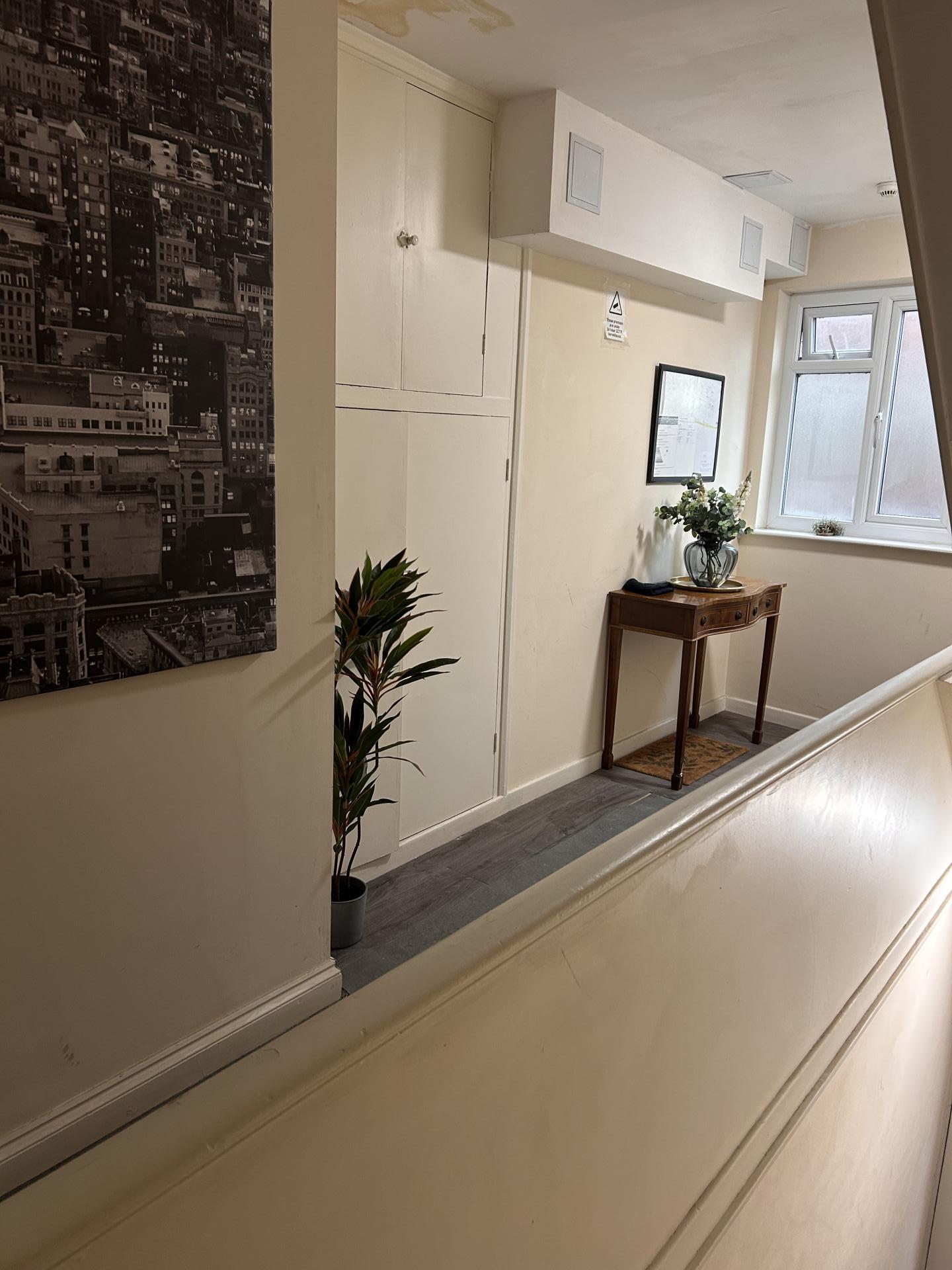 Large Double Room with shared bathroom (Room Only) - First Floor with City View