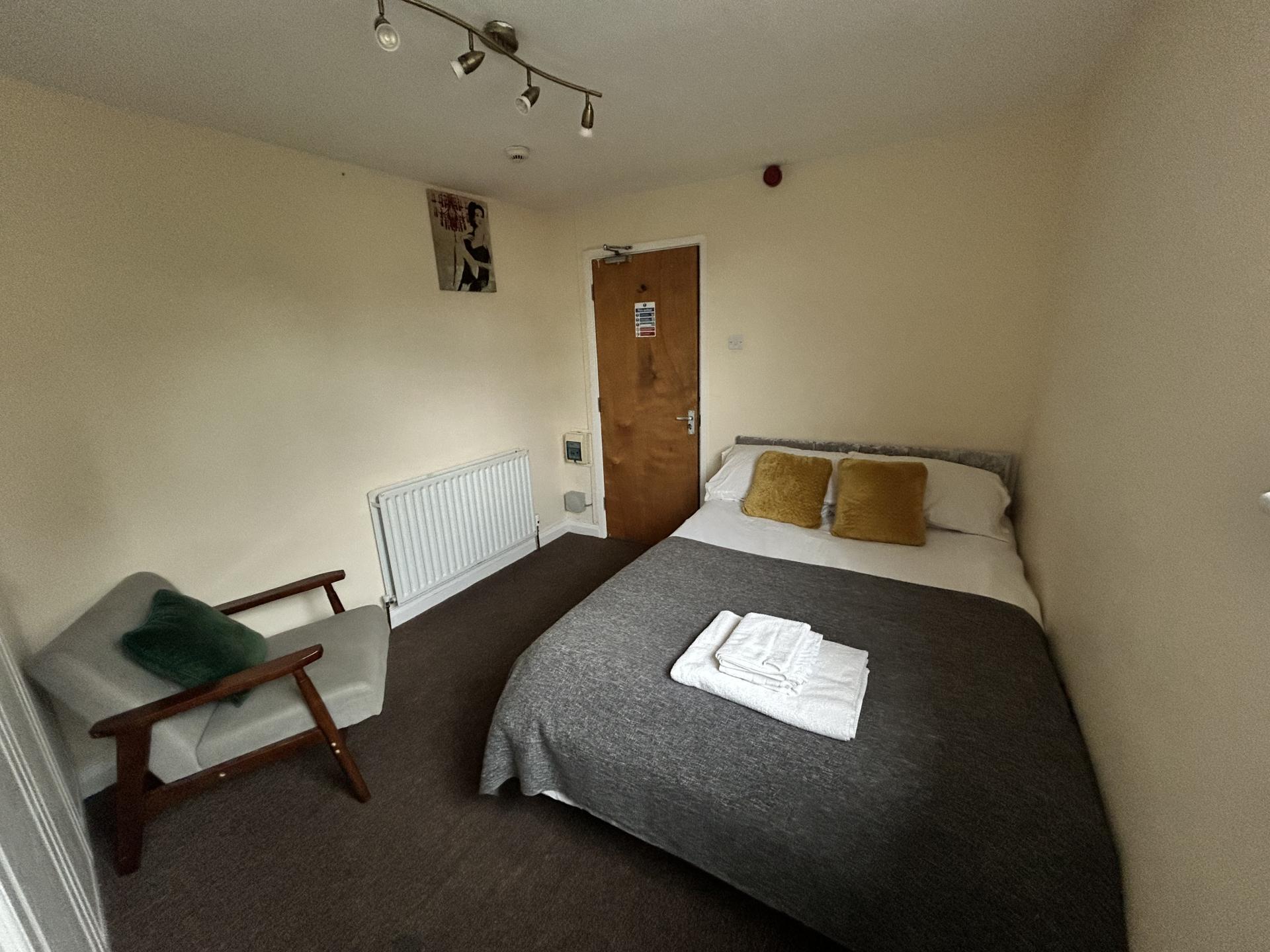 Budget Double Room Shared bathroom (Room Only) - Third Floor with City View
